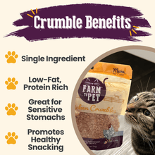 Load image into Gallery viewer, Chicken Crumbles Cat Treats | Single-Ingredient Treats for Cats