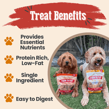Load image into Gallery viewer, Turkey &amp; Chicken Chip Dog Treat Duo | Single-Ingredient Poultry Treats for Dogs