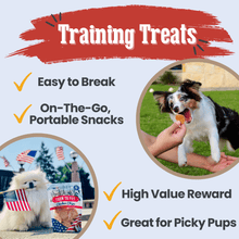 Load image into Gallery viewer, Americana Chicken Chips for Dogs | Celebrate with USA-made Dog Treats