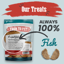 Load image into Gallery viewer, Fish Chips for Dogs | Wild-Caught Fish Dog Treats