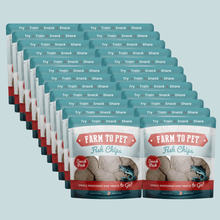Load image into Gallery viewer, Fish Chips Snack Pack Bundles | Dog Treats for Training &amp; Travel