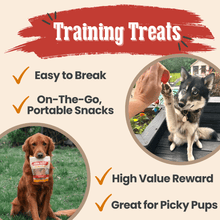 Load image into Gallery viewer, Turkey &amp; Chicken Chip Dog Treat Duo | Single-Ingredient Poultry Treats for Dogs