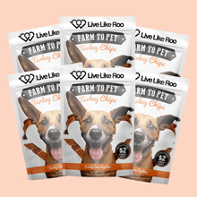 Load image into Gallery viewer, Live Like Roo Turkey Chips for Dogs | Dog Treats That Give Back