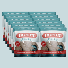 Load image into Gallery viewer, Fish Chips Snack Pack Bundles | Dog Treats for Training &amp; Travel