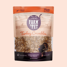 Load image into Gallery viewer, Turkey Crumbles for Cats | Grain-Free Cat Treats