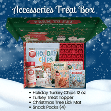 Load image into Gallery viewer, Seasons Treatings Dog Treats &amp; Accessory Box
