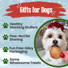 Load image into Gallery viewer, Holiday Chips Dog Treats - Chicken &amp; Turkey 12oz