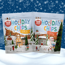 Load image into Gallery viewer, Holiday Chips Dog Treats - Chicken &amp; Turkey 12oz