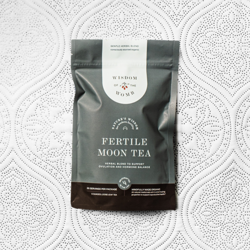 Fertile Moon Tea: Herbal Blend to Support Ovulation and Hormone Balance  - Made with Organic and Wildcrafted Herbs (1800+ 5-Star Reviews)