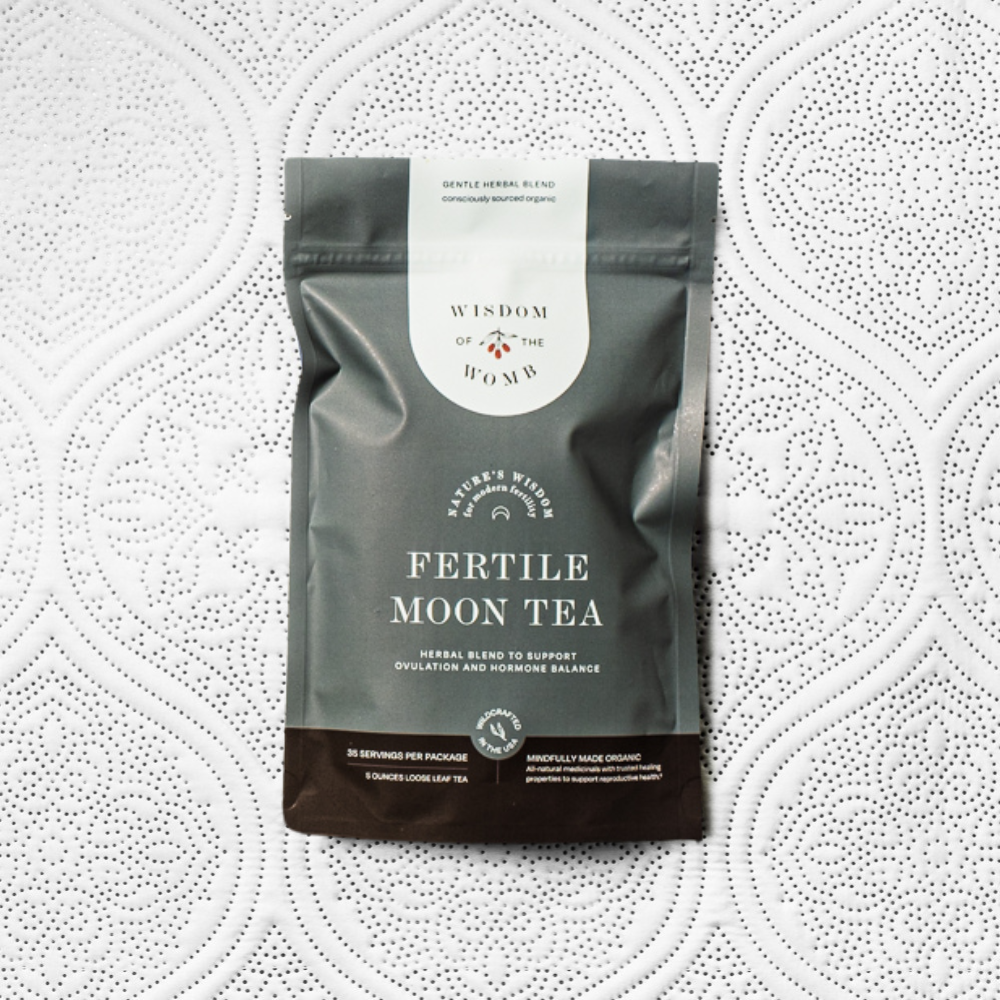 Fertile Moon Tea: Herbal Blend to Support Ovulation and Hormone Balance  - Made with Organic and Wildcrafted Herbs (1800+ 5-Star Reviews)