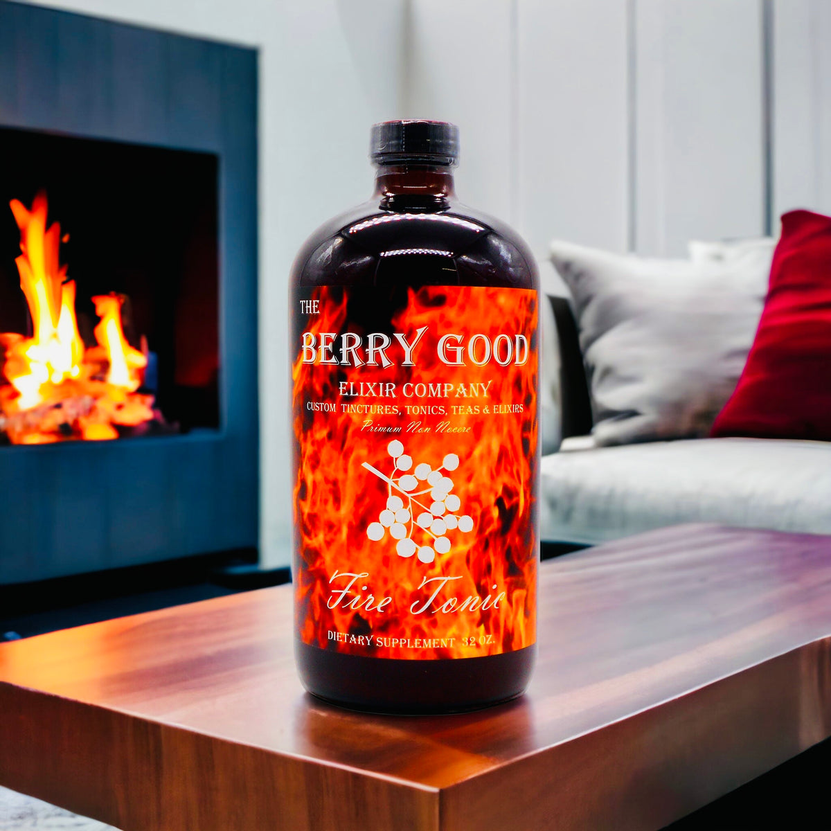 Fire Tonic (Fire Cider-Style) — Daily Immune, Respiratory & Circulation Support