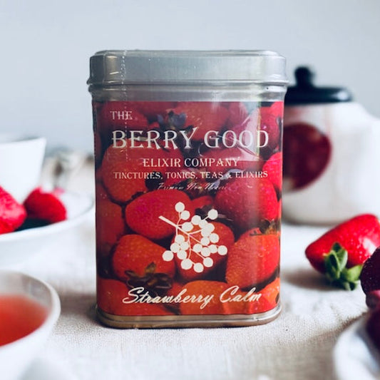Strawberry Calm herbal blend