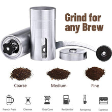 Load image into Gallery viewer, Coast Roast Manual Coffee Grinder – Ceramic Burr, Portable