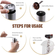 Load image into Gallery viewer, Coast Roast Manual Coffee Grinder – Ceramic Burr, Portable