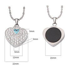 Load image into Gallery viewer, Special Edition: Heart Shaped Energy Defense Pendant 22MM