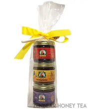 Load image into Gallery viewer, 3-Flavor Honey Tea Mini Assortment – Organic Wellness Gift Set (3 x 3 oz)