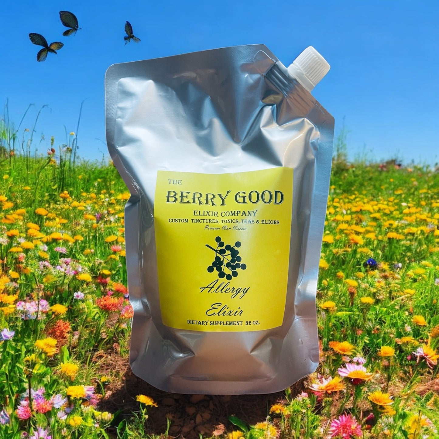 Allergy Elixir – Alcohol‑Free Herbal Seasonal Allergy Support