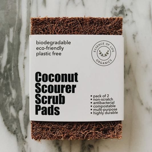 Coconut scrub/scouring pads 2 pack