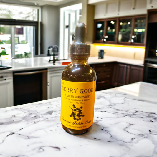 Turmeric Golden Drops alcohol-free herbal extract