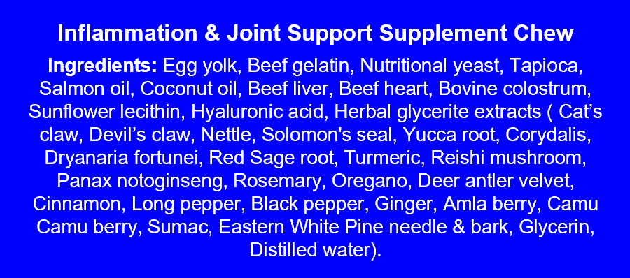 Inflammation & Joint Support Chews for Dogs