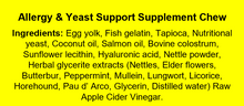 Load image into Gallery viewer, Allergy + Yeast Chew for Dogs