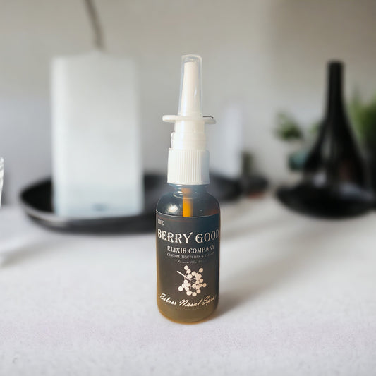 Colloidal silver nasal spray