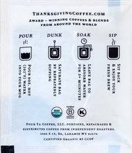 Load image into Gallery viewer, Royal Decaf Pour Ta Pour Over Packet