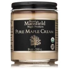Load image into Gallery viewer, Organic Pure Vermont Maple Cream
