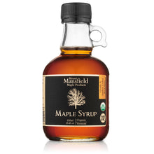 Load image into Gallery viewer, Organic Pure Vermont Maple Syrup- Glass Jug