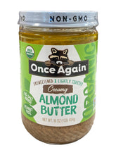 Load image into Gallery viewer, Almond Butter, Creamy, Organic, Lightly Toasted