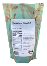 Load image into Gallery viewer, Buckwheat, Unhulled For Sprouting, Organic