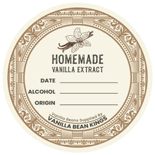 Load image into Gallery viewer, Homemade Vanilla Extract Label - Choose Your Size!