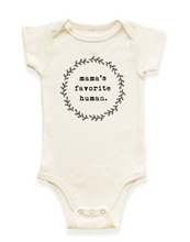 Load image into Gallery viewer, Mama&#39;s Favorite Human Organic Baby Bodysuit