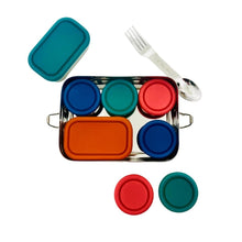 Load image into Gallery viewer, Stainless Steel Snack Box Bundle for On-The-Go Snacking