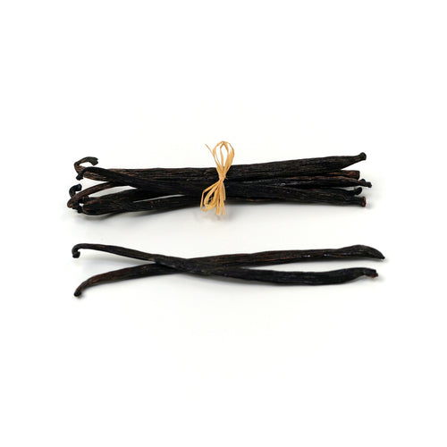 Tahitian Vanilla Beans - Whole Grade B Pods for Extract