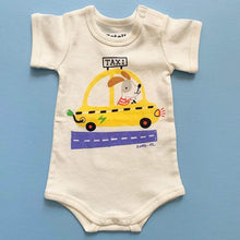 Load image into Gallery viewer, Organic Baby One-Piece - Taxi by Estella