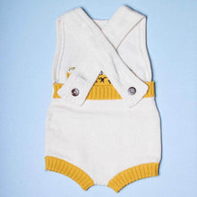 Load image into Gallery viewer, Organic Baby Romper, Sleeveless Knit - Taxi by Estella