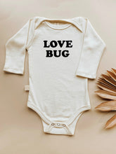Load image into Gallery viewer, Love Bug Organic Bodysuit Long Sleeve