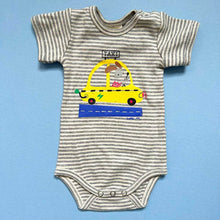 Load image into Gallery viewer, Organic Baby One-Piece - Taxi by Estella
