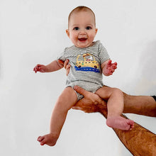 Load image into Gallery viewer, Organic Baby One-Piece - Taxi by Estella