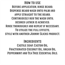 Load image into Gallery viewer, Organic Hand Whipped Beard Wash