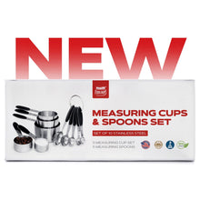 Load image into Gallery viewer, Measuring cups &amp; spoons set