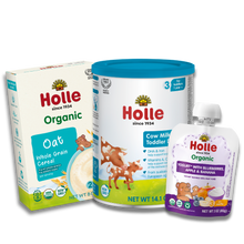 Load image into Gallery viewer, Classic Cow Breakfast Bundle: Cow Milk, Oat, Blueberries, Apple &amp; Banana Yogurt