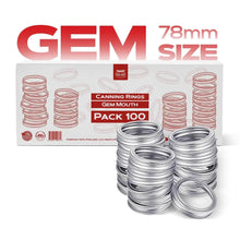 Load image into Gallery viewer, 100 Gem Mouth Rings