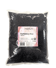 Load image into Gallery viewer, Forbidden Rice, Black, Organic (Black Pearl Rice)