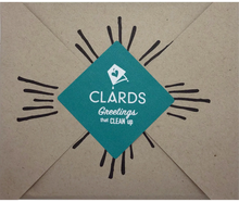 Load image into Gallery viewer, Chickadee Vintage Etching Greeting Clard- Greetings that Clean Up