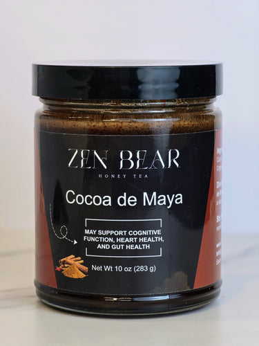 Cocoa de Maya – Spiced Honey Cocoa with Cinnamon, Cayenne & Sea Salt (10 oz)