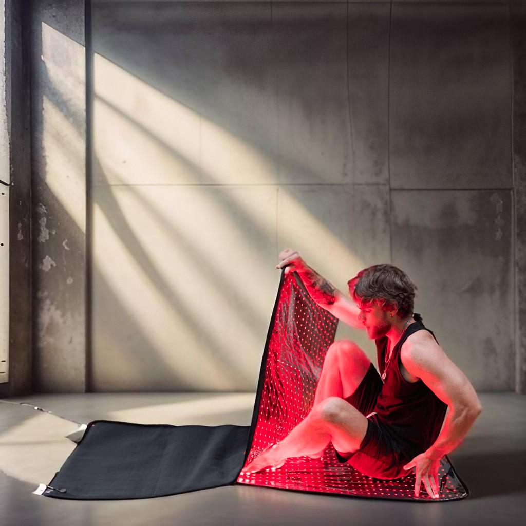 Cocoon - 360-Degree Red Light Therapy Pod with Flexible Design for Home Wellness