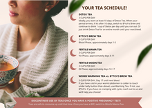 Load image into Gallery viewer, 3 Month&#39;s Supply of Fertility Teas Bundle
