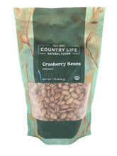 Load image into Gallery viewer, Cranberry Beans, Organic
